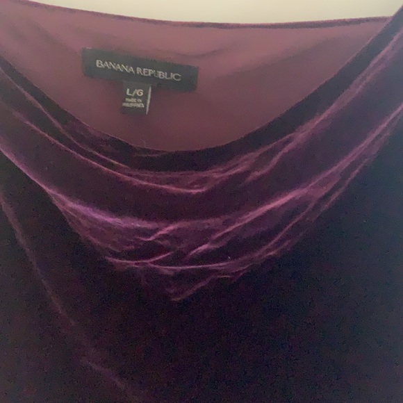 Velvet Cowel-Neck Camisole - Picture 2 of 5